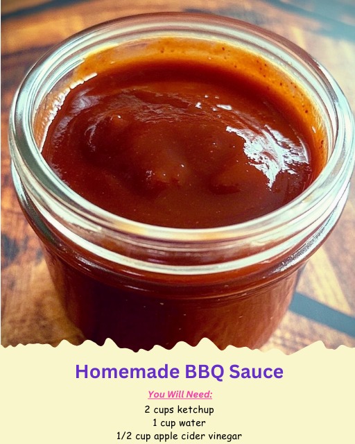 Homemade BBQ Sauce