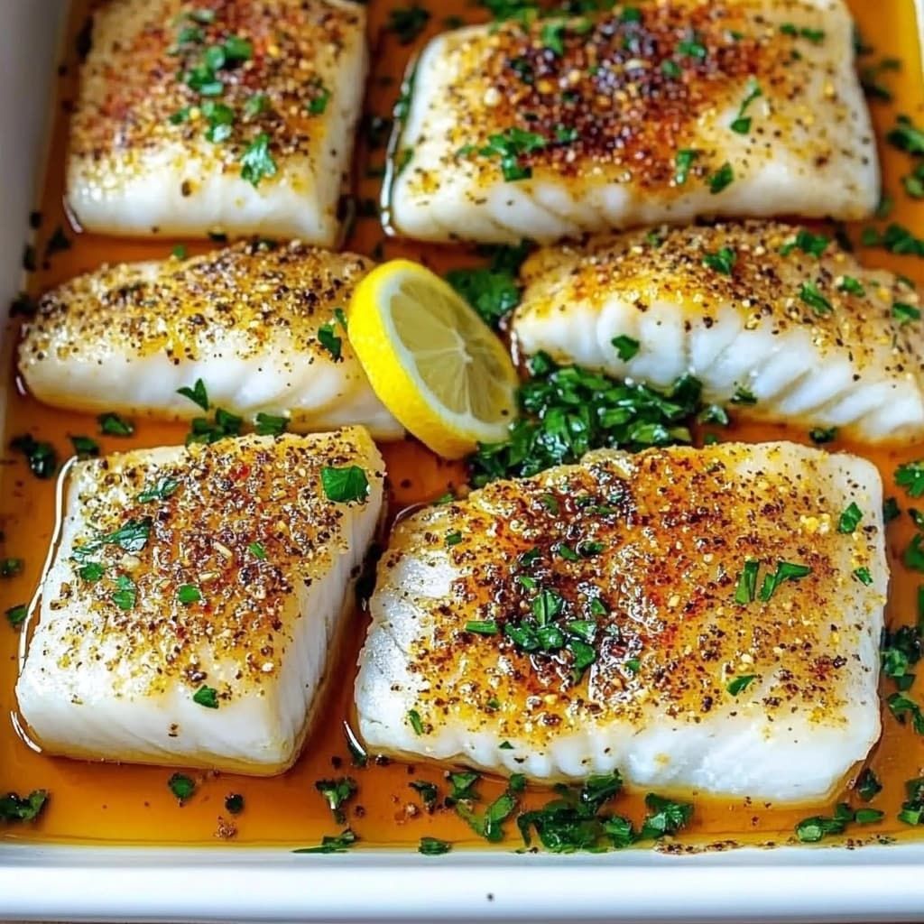 Lemon Butter Baked Cod: A Simple Yet Elegant Dish