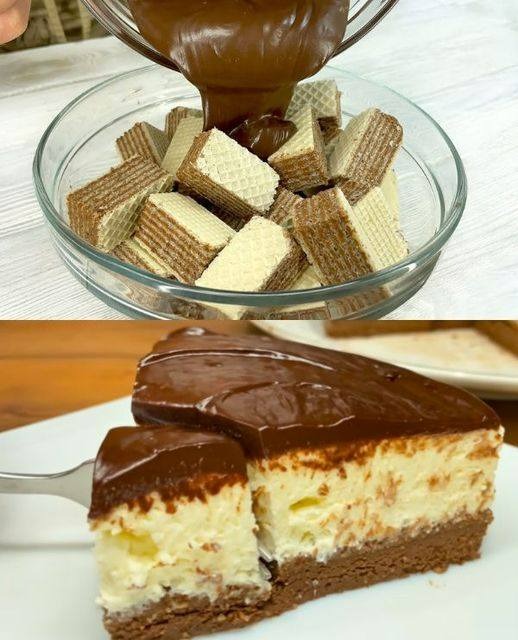 Mix the waffles with Nutella, you will be surprised by this recipe! DO NOT cook
