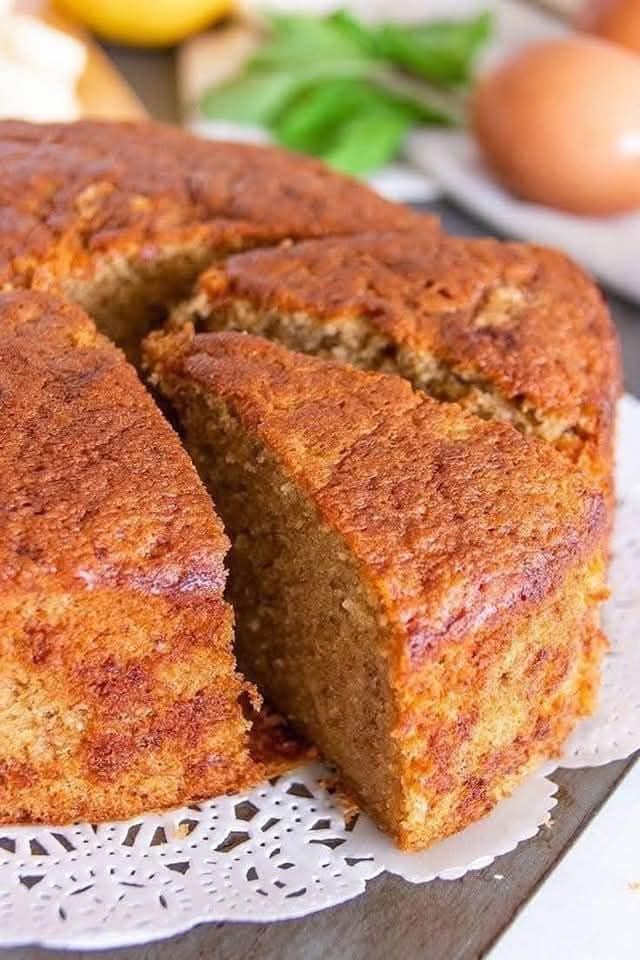Banana Butter Cake
