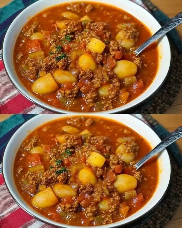 Beef Potato Casserole with Minced Meat