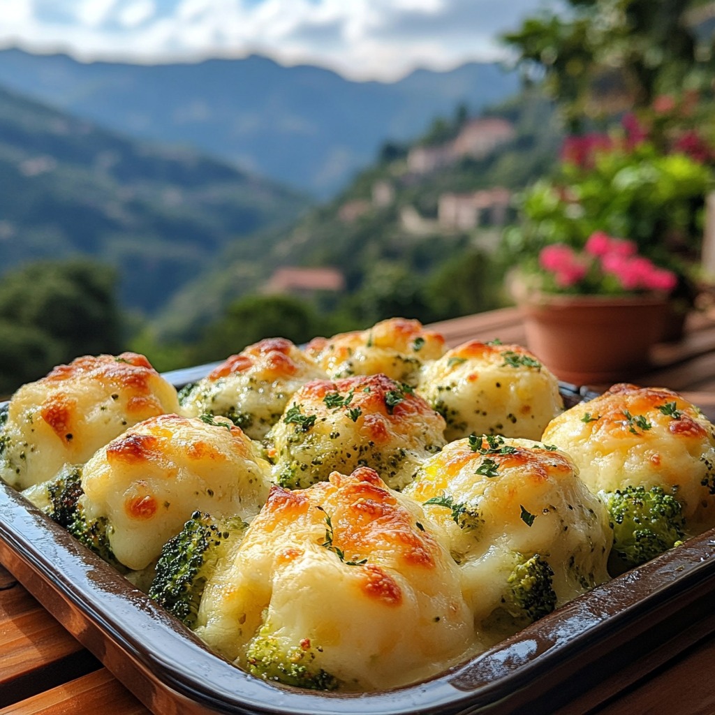 Cheesy Baked Broccoli Bites Recipe