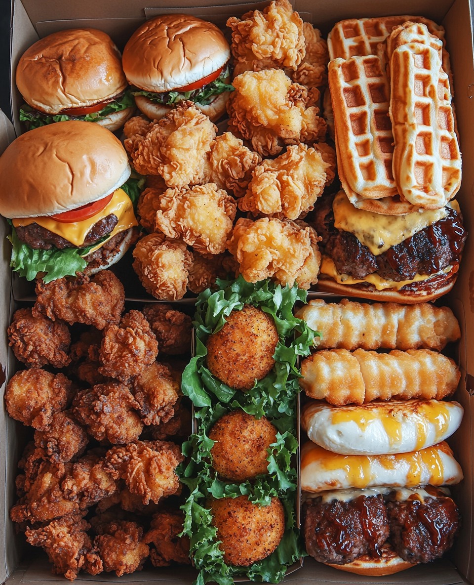 Ultimate Fried Chicken & Waffles Box Recipe