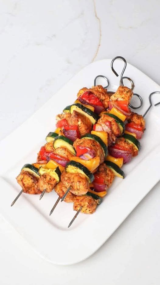 Air Fryer Chicken Kabobs