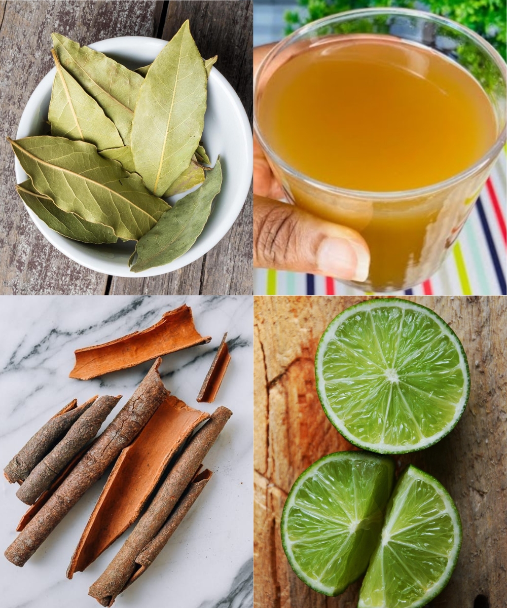 Cinnamon , bay leaves, and lemon! Odogwu Recipe! For stronger men!