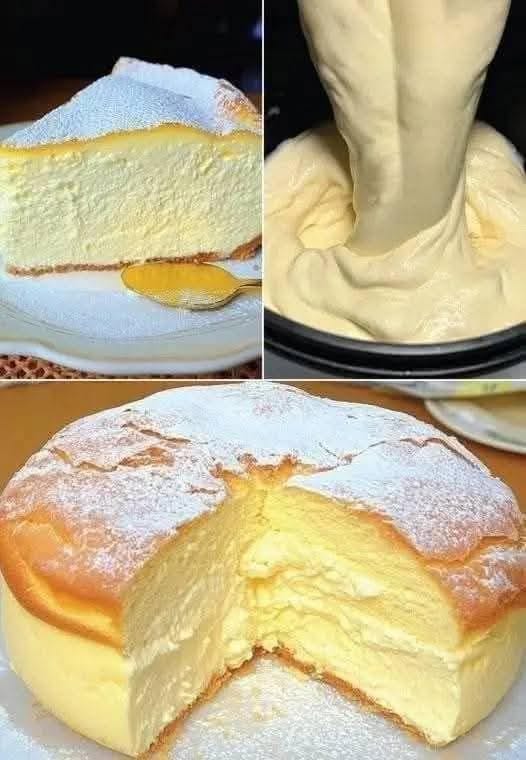 Cloud Cake Just put everything in the blender