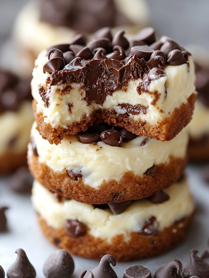 Chocolate Chip Cheesecake Cookies