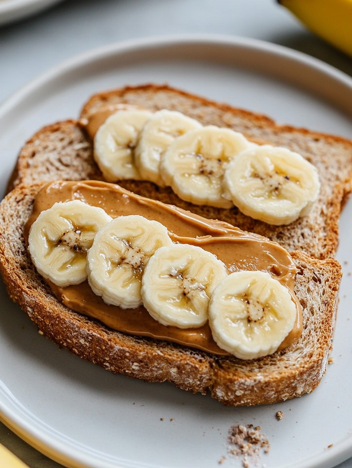Peanut Butter Banana Toast