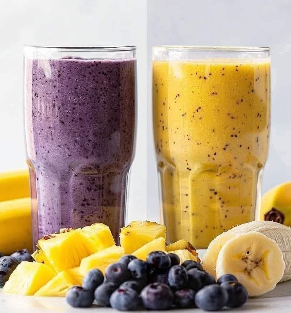 BLUEBERRY PINEAPPLE SMOOTHIE