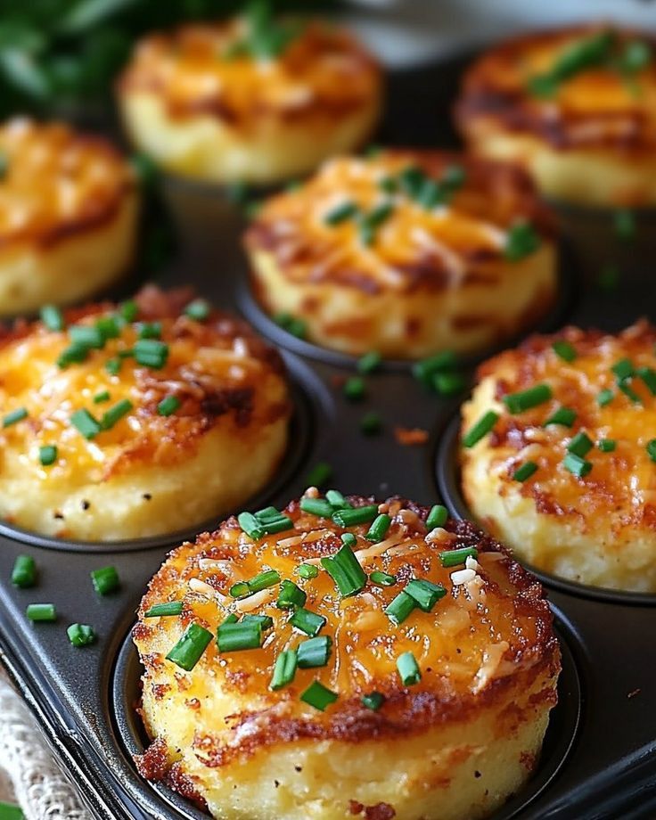 Cheesy Mashed Potato Puffs Recipe