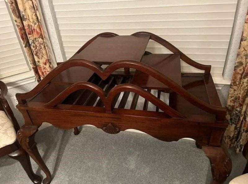 “What is this? Found this odd “table” at a friend’s family house.