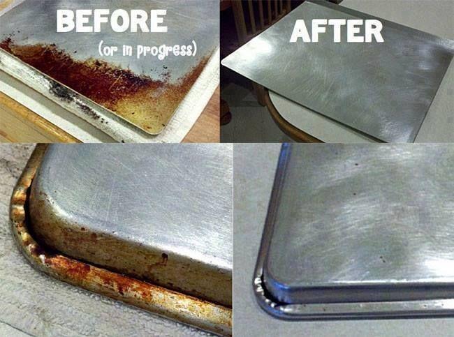 How To Make Your Burned Cooking Sheets Look New Again