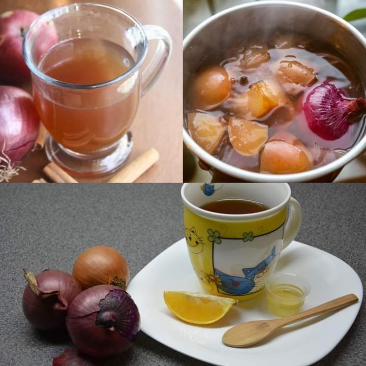 Onion tea