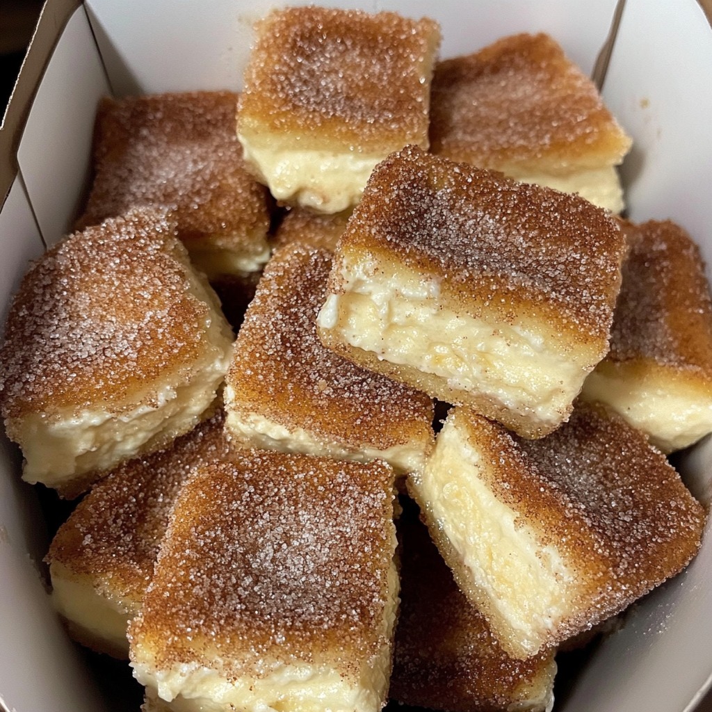 Classic Baked Cheesecake Squares