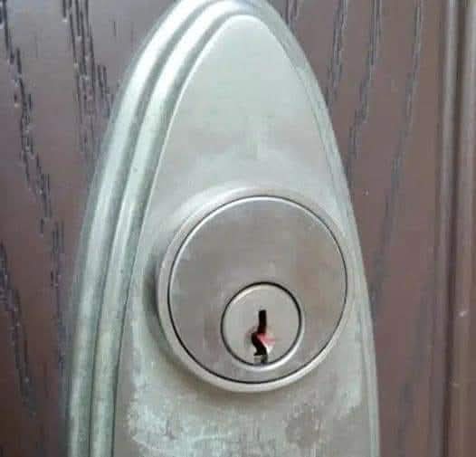 I Found Red Wax in My Door Lock—Should I Be Worried?