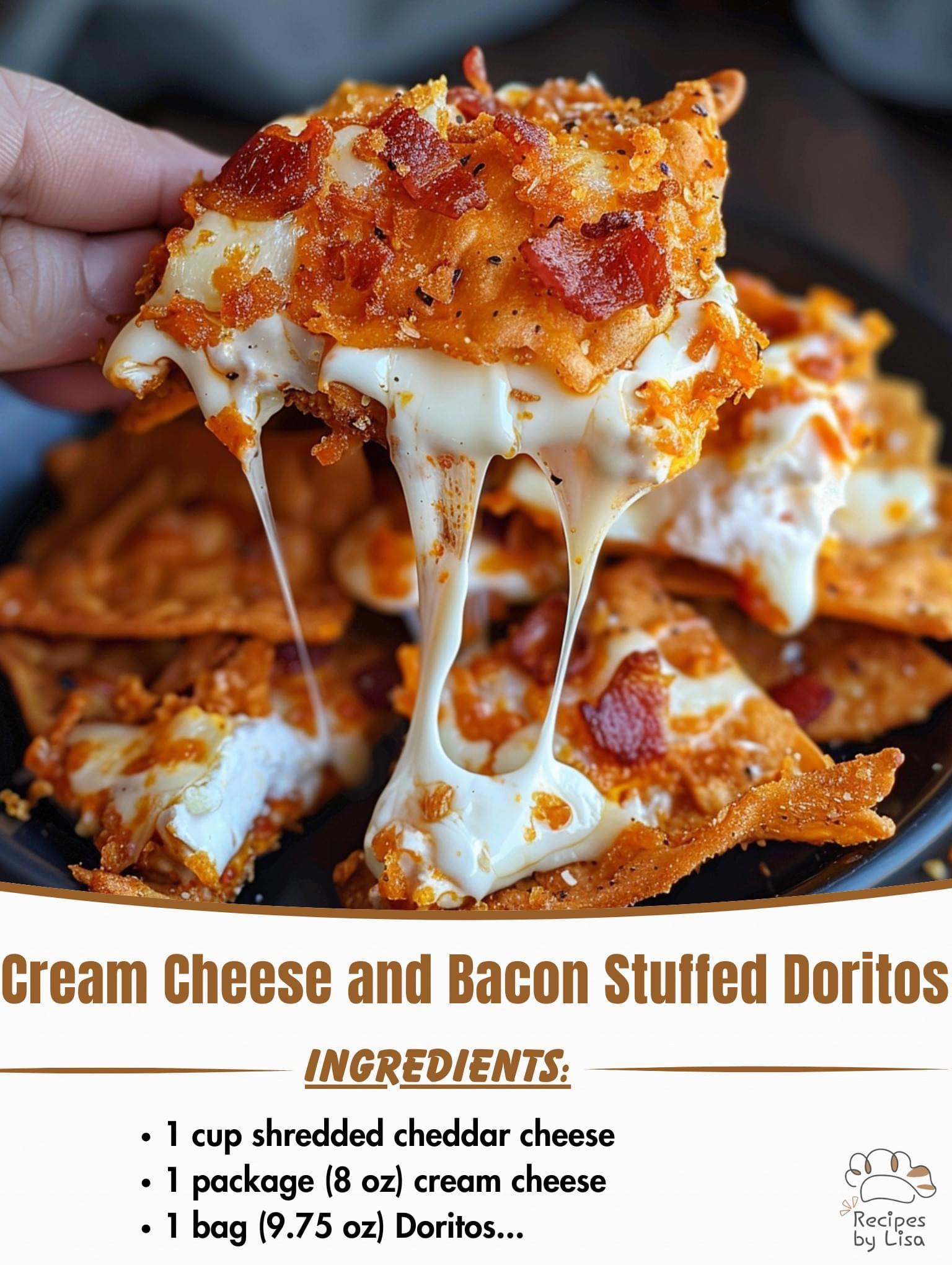 Cream Cheese and Bacon Stuffed Doritos – The Ultimate Crunchy Snack!