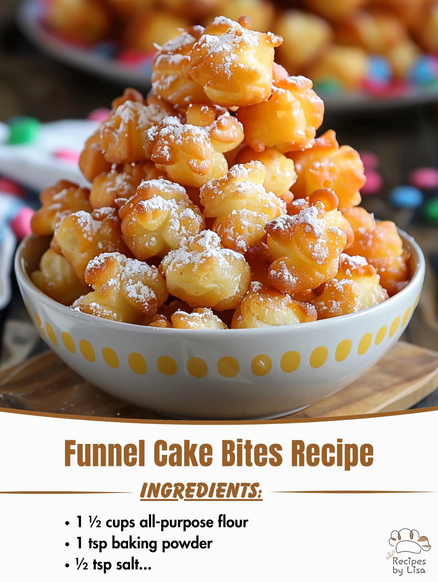 Funnel Cake Bites – A Classic Fair Treat at Home!