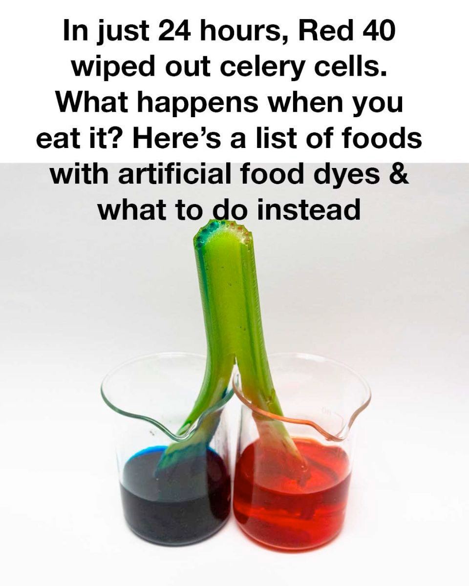 Whoa the list of foods certainly is unexpected…