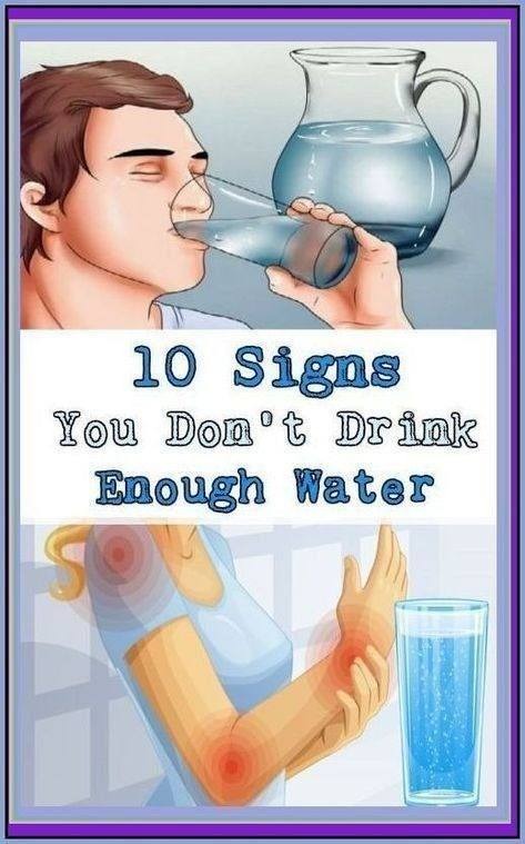 10 Warning Signs You’re Not Drinking Enough Water