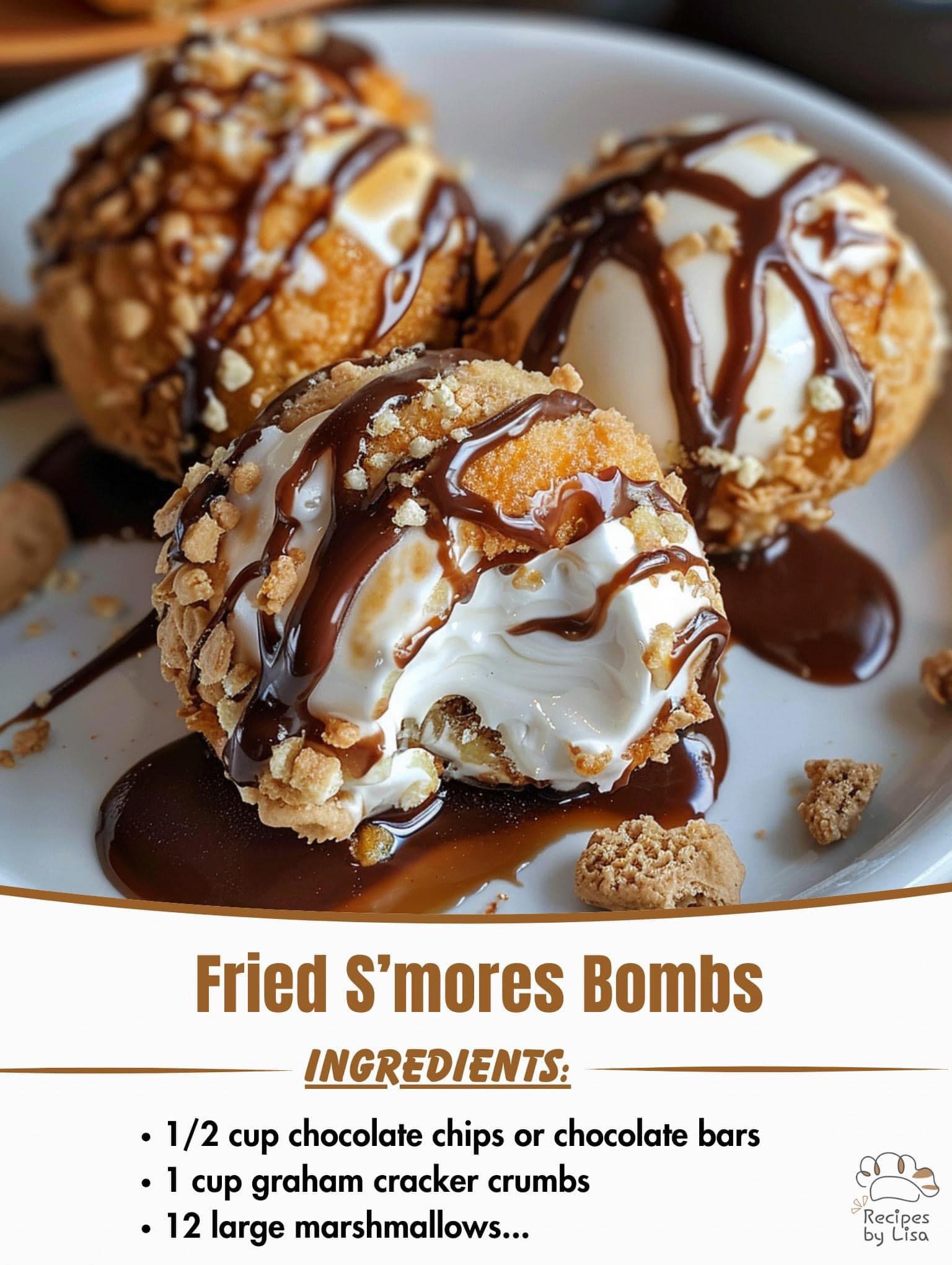 Fried S’mores Bombs – Crispy, Gooey, & Irresistible!
