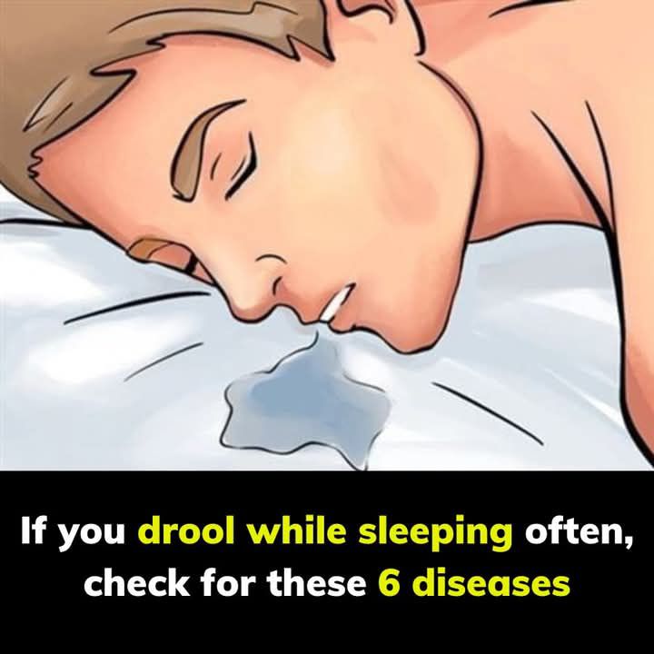 Anyone who often has signs of drooling while sleeping should pay attention