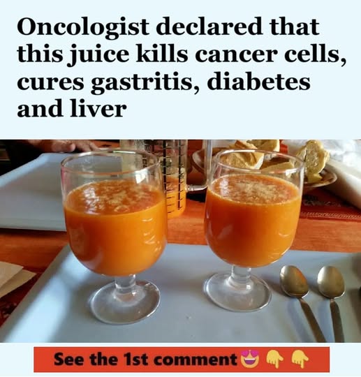 Oncologist declared “This juice is better than pills, it kills more cancer cells…See More