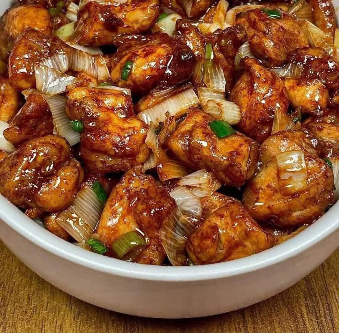 Delicious Chicken and Green Onion Stir-fry Recipe