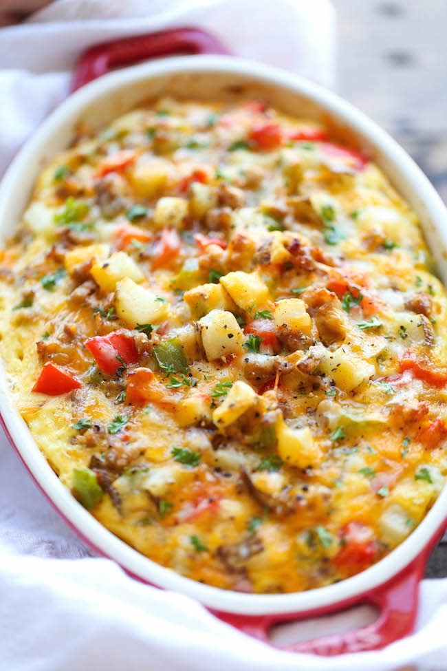 Cheesy Breakfast Casserole