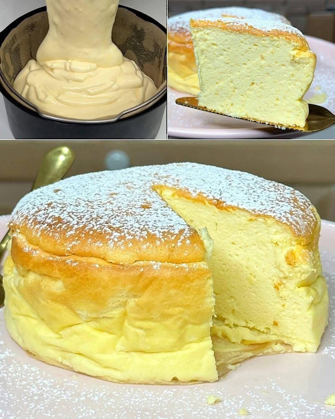 I make it twice a week: Cloud Cake Just put everything in the blender > I sent it to whoever sent it Hi