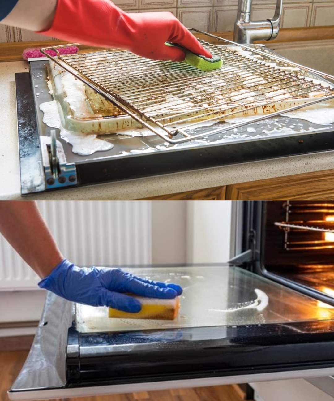 Complete guide for effective cleaning of the oven using sodium bicarbonate and vinegar