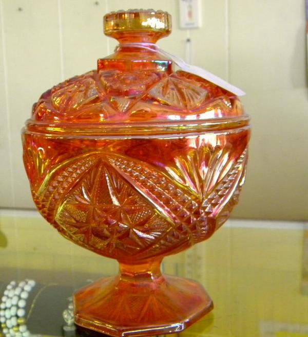 Though it might have been considered “cheap” in its day, Carnival Glass is definitely valuable today