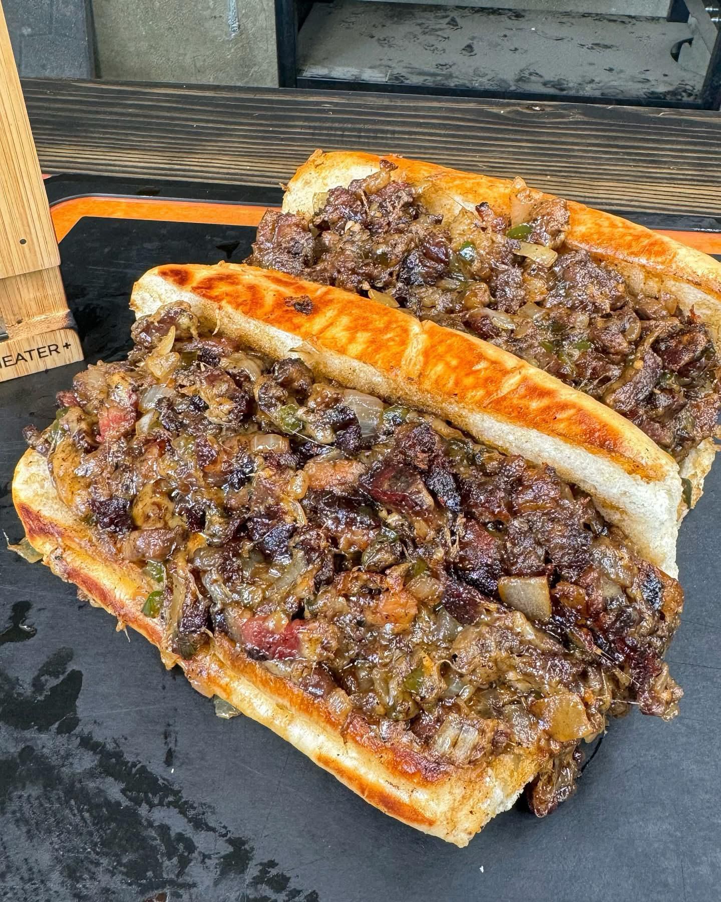 unique and delicious BBQ Brisket Cheesesteak recipe