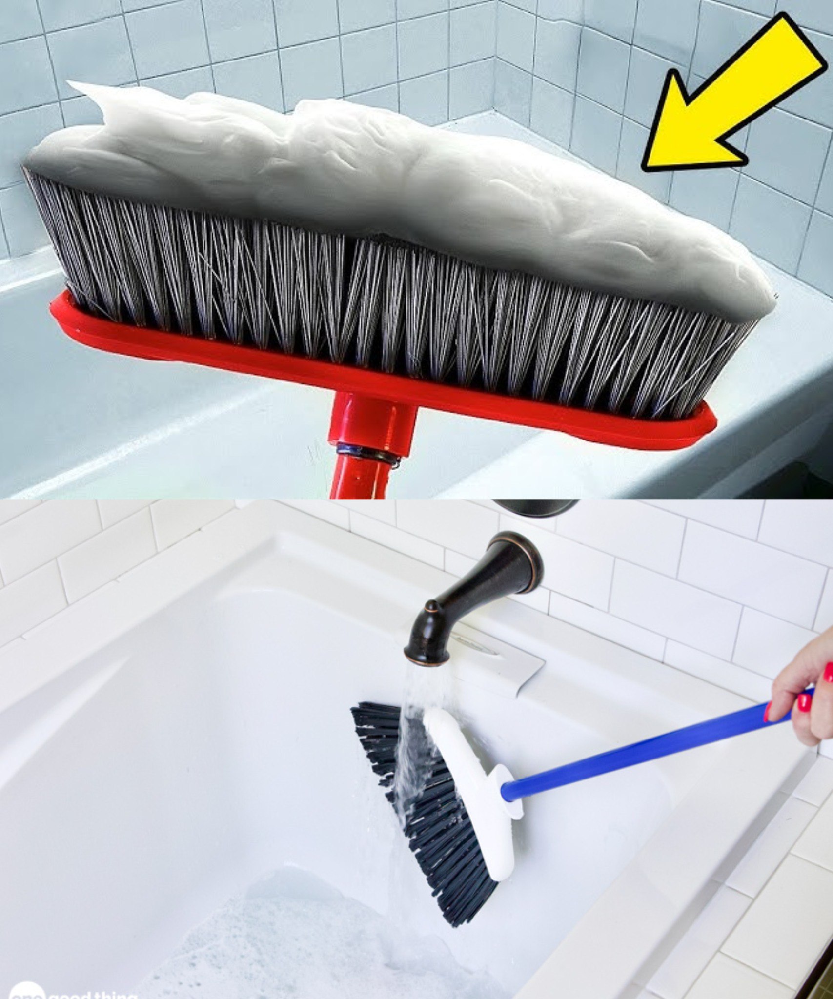 Sparkling Clean Tub: A Quick and Unique Shaving Cream Hack