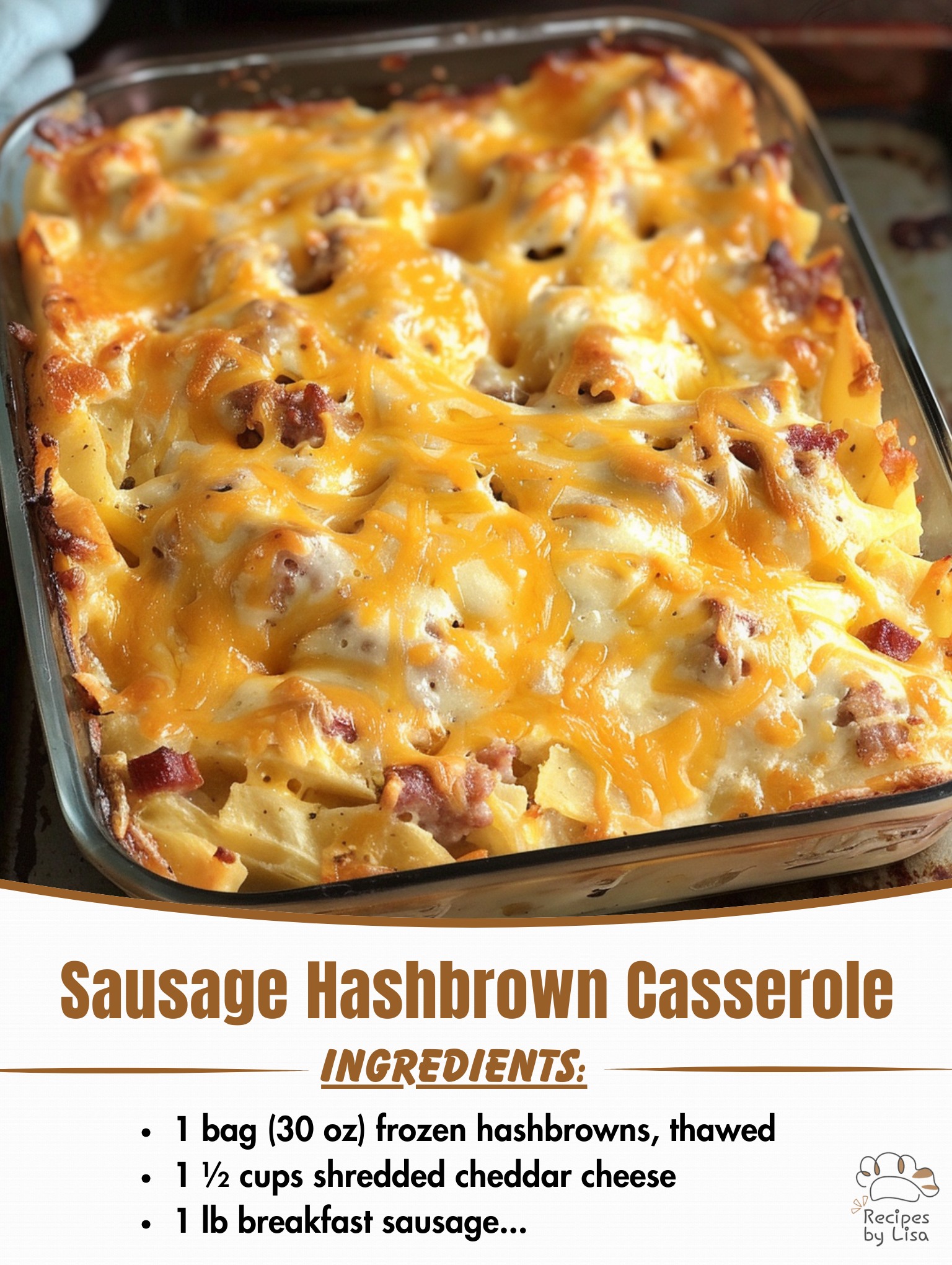 Sausage Hashbrown Casserole – The Ultimate Comfort Breakfast!