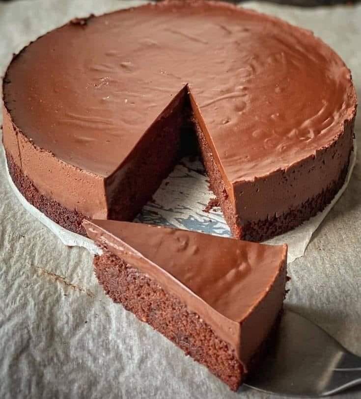Chocolate foam cake