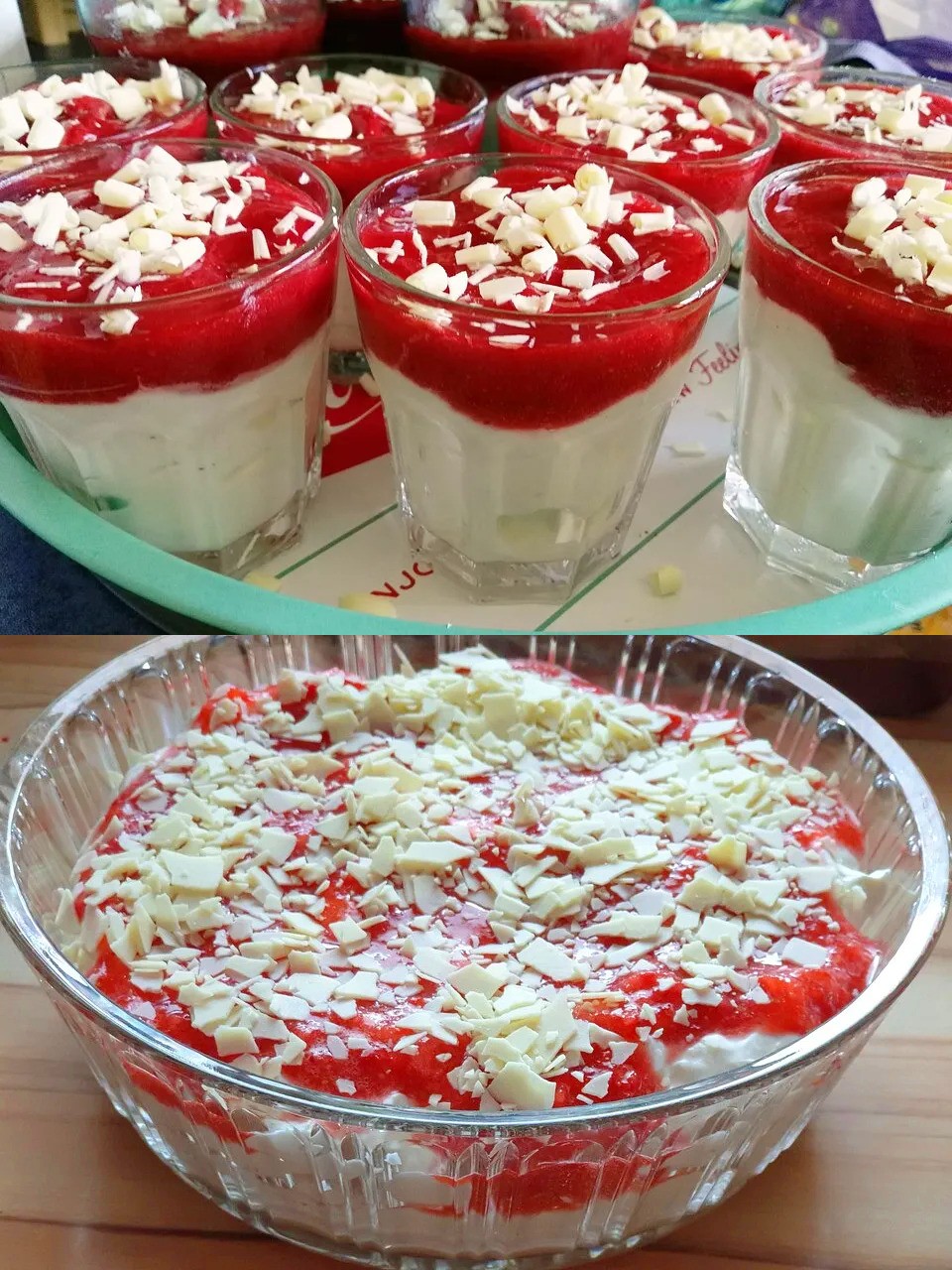 Wow, just amazing, a glazed dessert with spaghetti