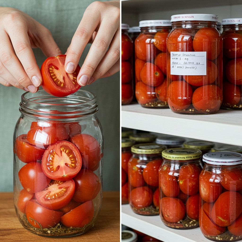 Fresh tomatoes for 2 years, no vinegar needed: the infallible method to make them last that long