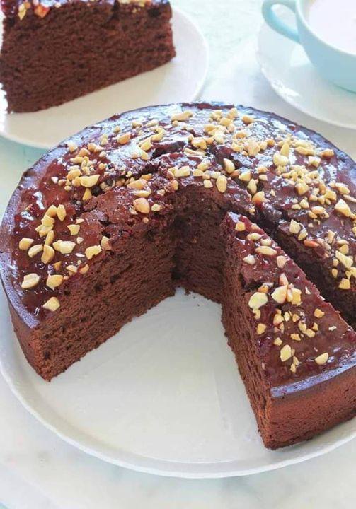 Extra Soft and Light Yoghurt and Chocolate Cake