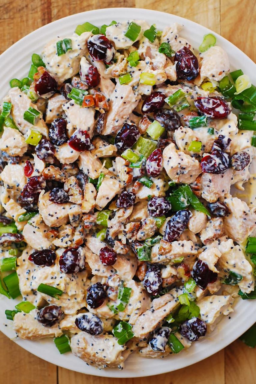 Cranberry Pecan Chicken Salad