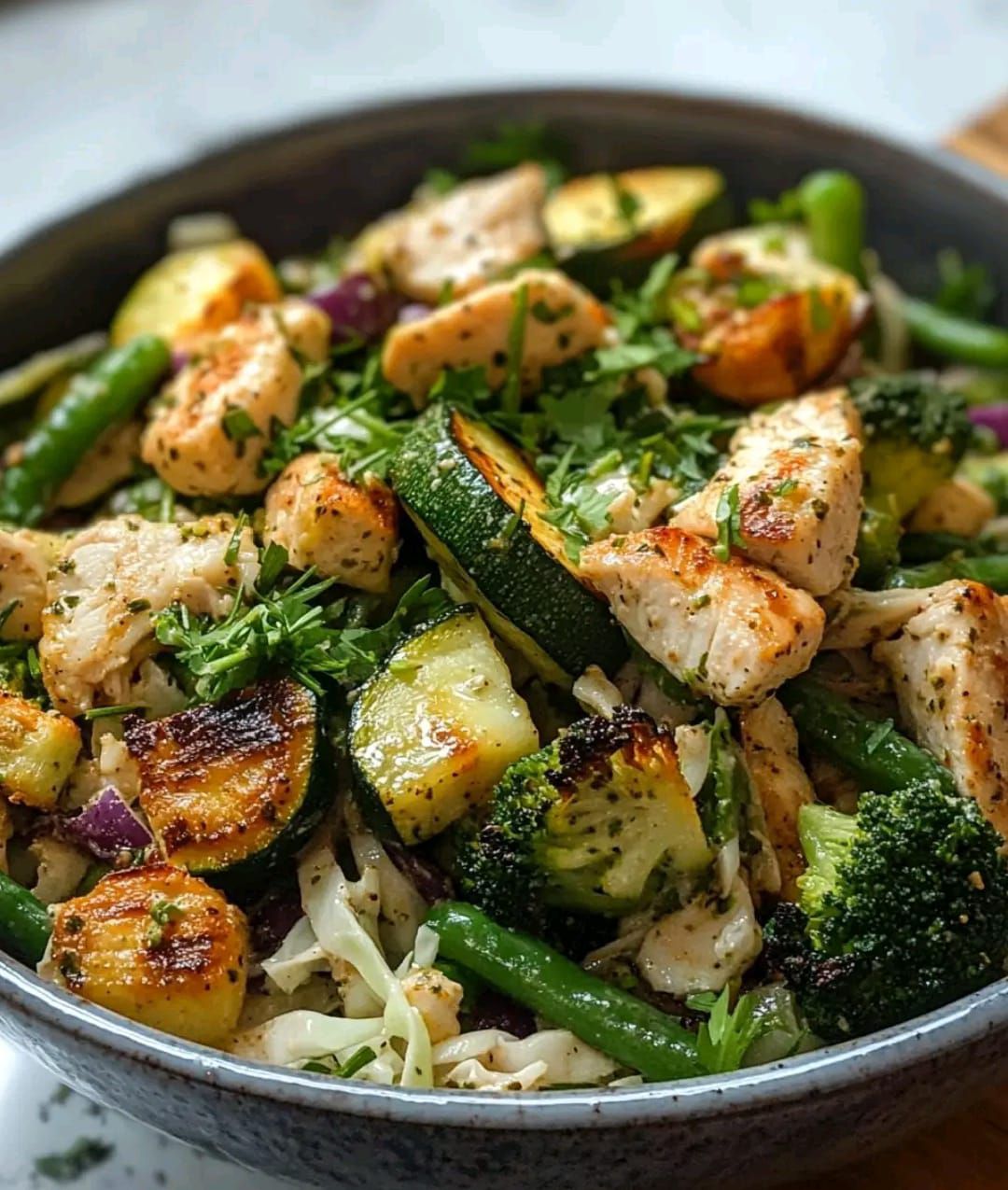 Grilled Chicken and Veggie Bowl Recipe