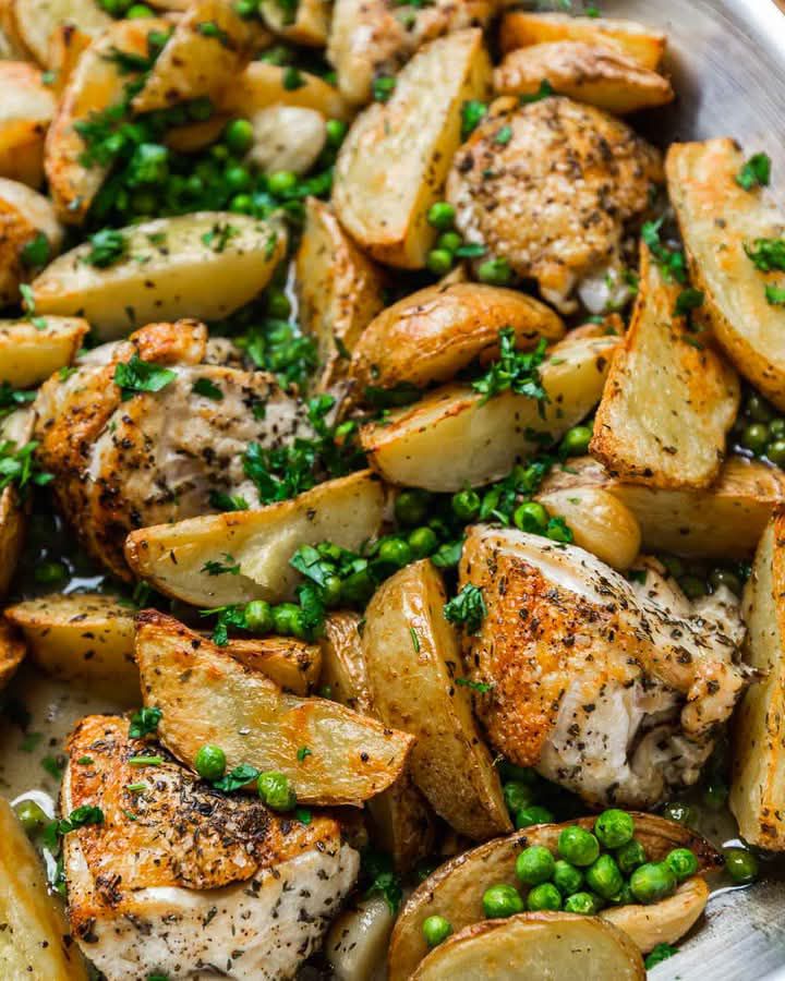 Chicago-Style Chicken & Potatos Ingredients