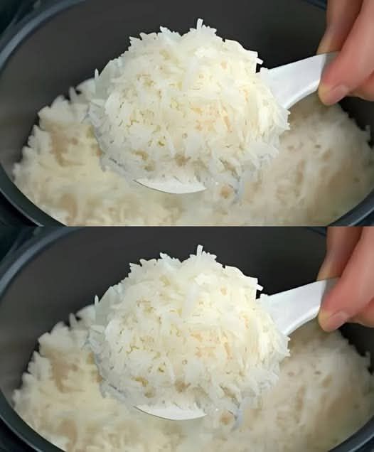 I pour boiling water over the rice! I learned it at a restaurant. It’s the most delicious rice I’ve ever eaten in my life.