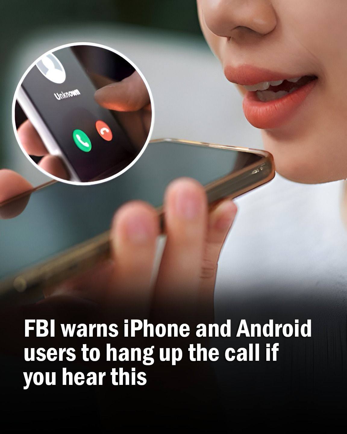 FBI Cautions iPhone and Android Users to Disconnect if They Hear This Sound