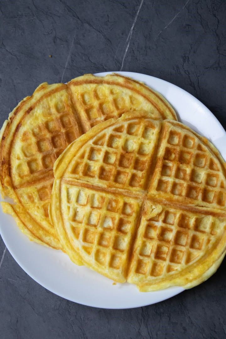Carnivore 2 Ingredient Waffles