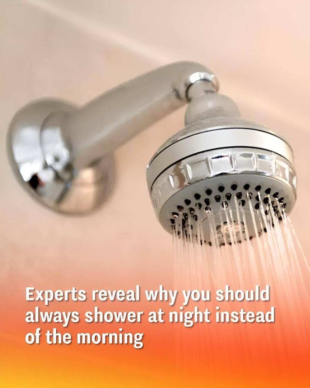 Why Showering at Night Is Better Than in the Morning