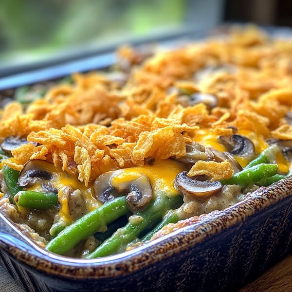 Green Bean Stuffing Casserole