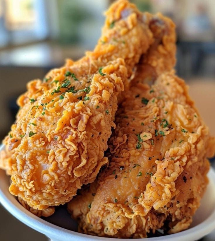 Crispy & Crunchy Fried Chicken in the Air Fryer