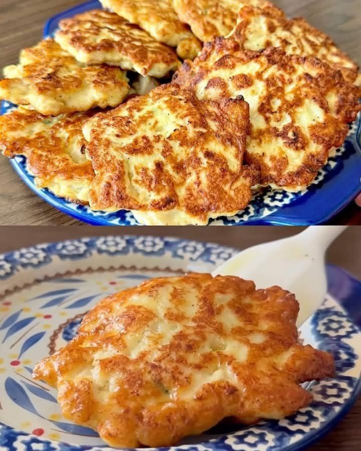 Golden Cauliflower Fritters