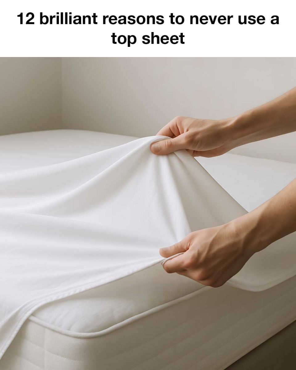 12 brilliant reasons to never use a top sheet
