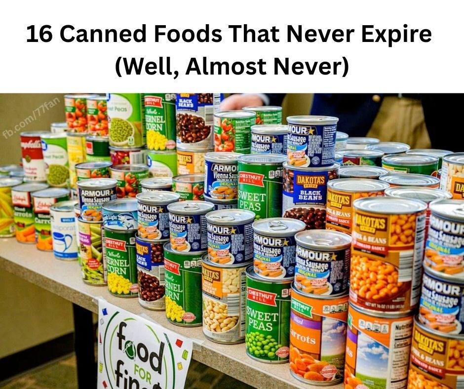 16 Canned Foods That Never Expire (Well, Almost Never)